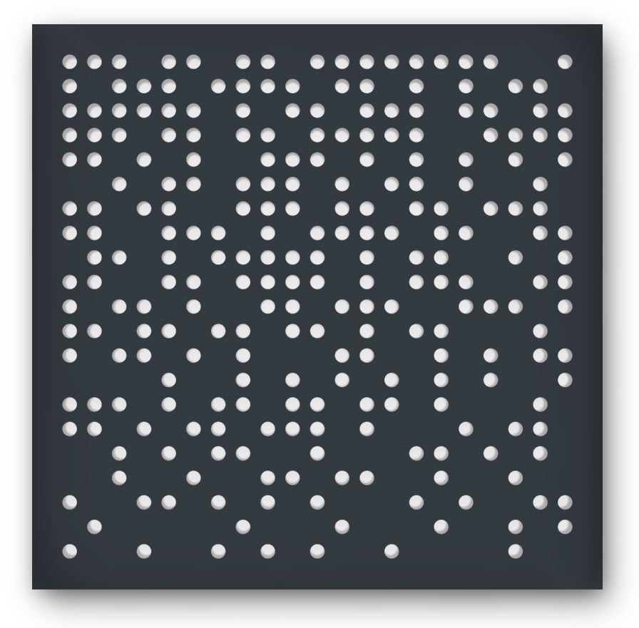 Laser Cut Screens Dots Perforated