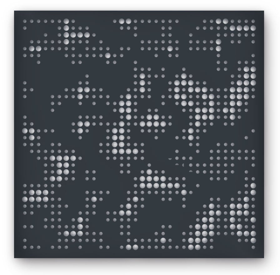 Laser Cut Panels Dots Perforated